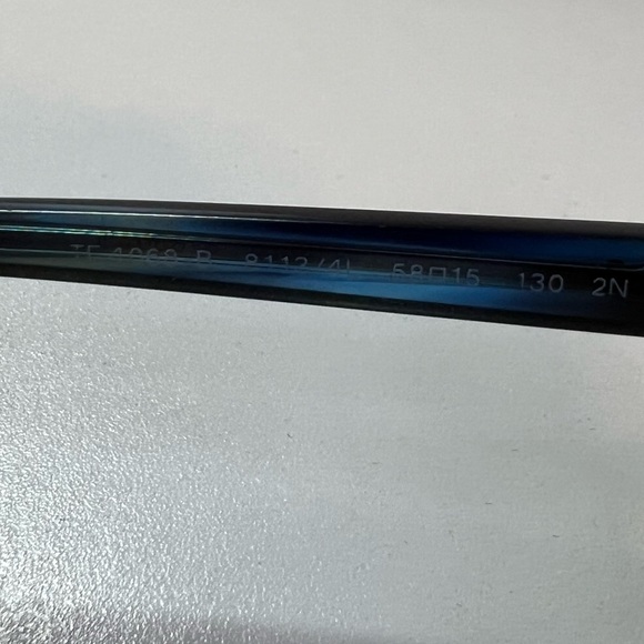 Tiffany & Co. Oval Havana Blue TF4068-B Sunglasses - Picture 5 of 8